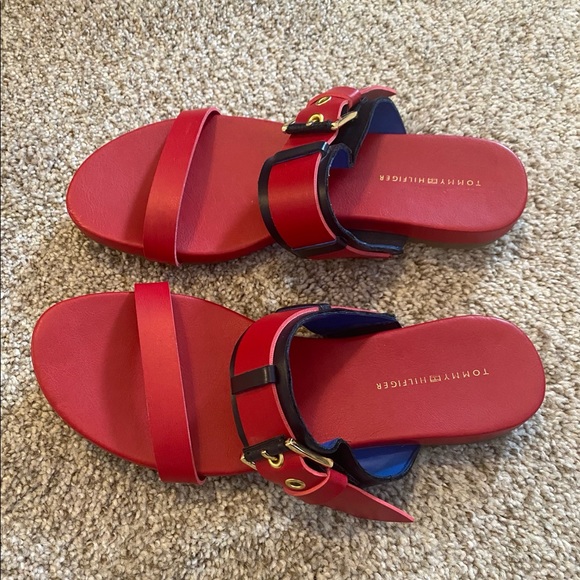 Tommy Hilfiger size 6 1/2 women’s sandals - Picture 1 of 8